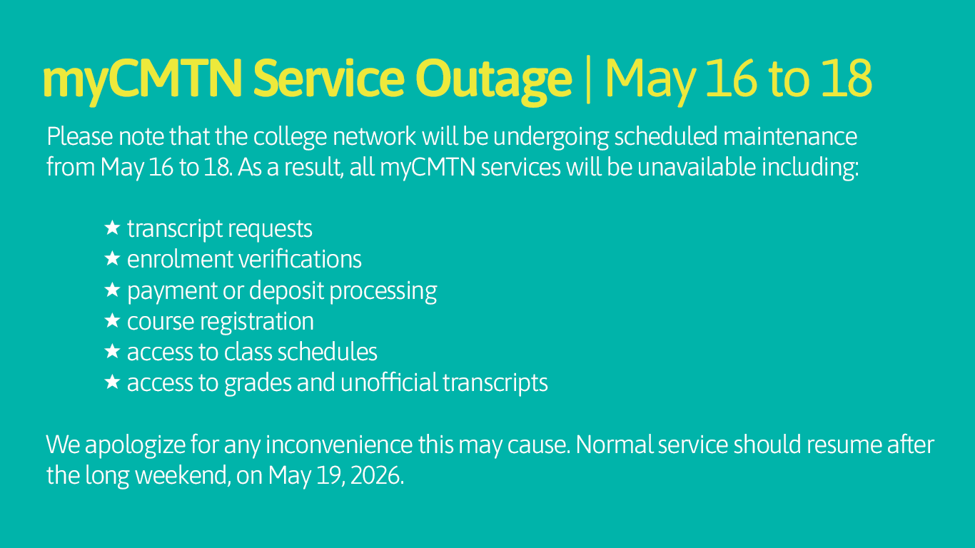 myCMTN outage