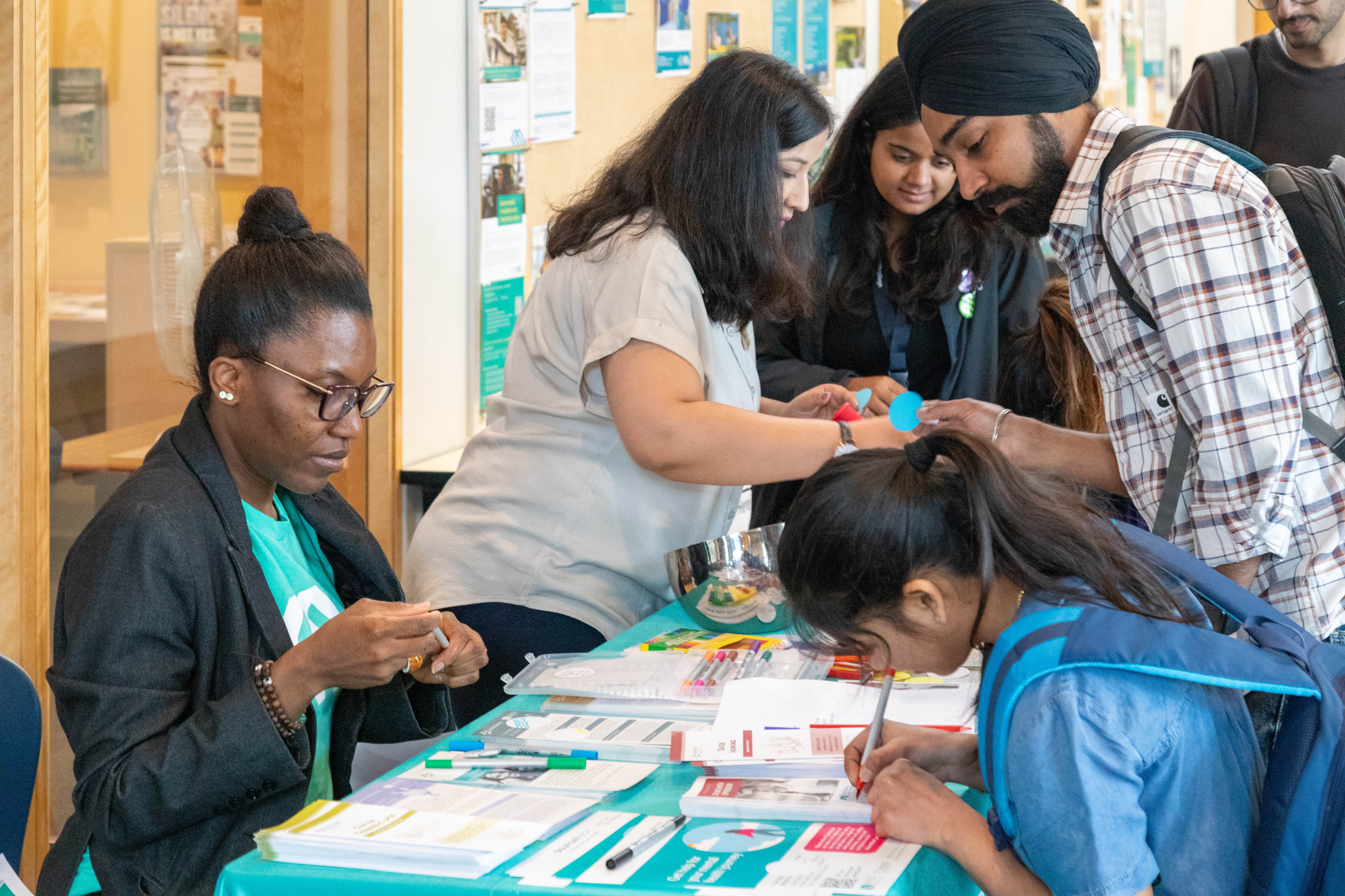 Students in Orientation