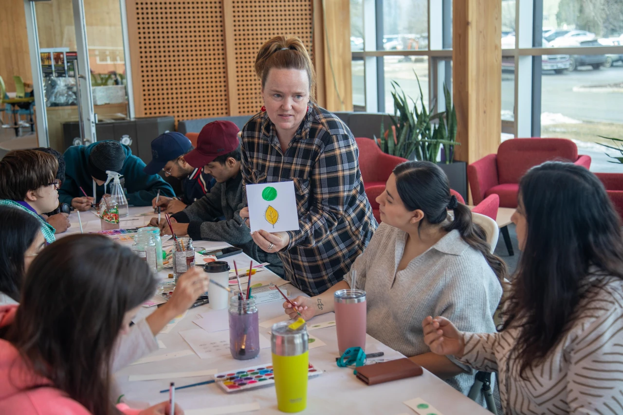 Students engaged in Creative Arts